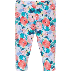 Watercolor Meadow Kız Çocuk Desenli Diz Altı Tayt Kapri