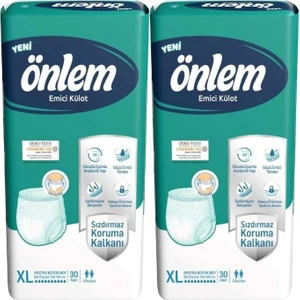 Emici Külot Hasta Bezi Xl Extra Large Büyük (60 Adet)
