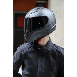 Rapıd Takaroa Mat Siyah Kask C1