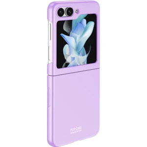Samsung Galaxy Z Flip 5 Kılıf Shape Hard Cover Lila