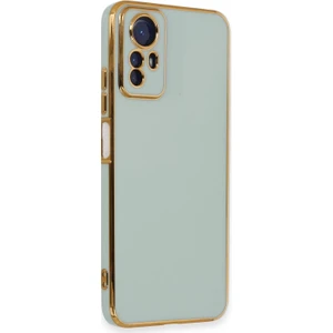Xiaomi Redmi Note 12S Kılıf Olive Plated Yeşil