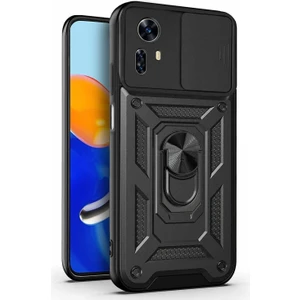 Xiaomi Note 12S Kılıf Impact Resistant Siyah