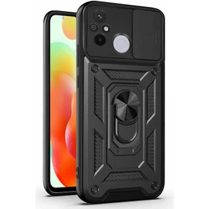 Xiaomi Redmi 12C Kılıf Impact Resistant Siyah