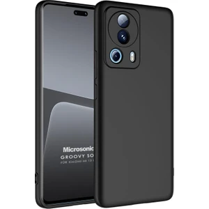 Xiaomi Mi 13 Lite Kılıf Groovy Soft Siyah