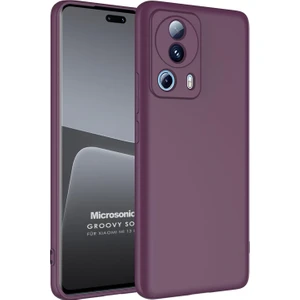 Xiaomi Mi 13 Lite Kılıf Groovy Soft Mor