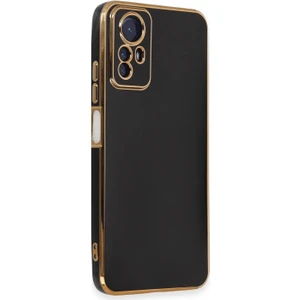 Xiaomi Redmi Note 12S Kılıf Olive Plated Siyah