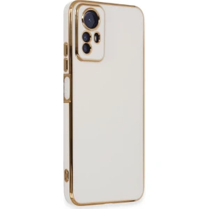 Xiaomi Redmi Note 12S Kılıf Olive Plated Beyaz