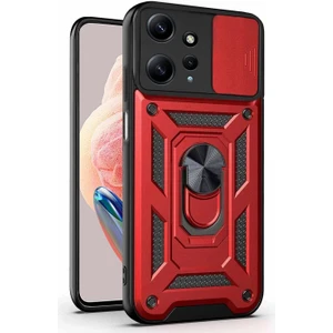 Xiaomi Redmi Note 12 4g Kılıf Impact Resistant Kırmızı