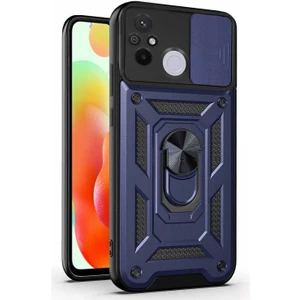 Xiaomi Redmi 12C Kılıf Impact Resistant Lacivert