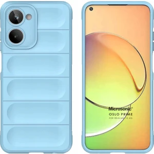 Realme 10 4g Kılıf Oslo Prime Mavi