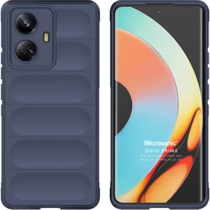 Realme 10 Pro Plus 5g Kılıf Oslo Prime Lacivert