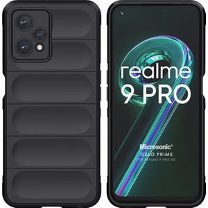 Realme 9 Pro 5g Kılıf Oslo Prime Siyah