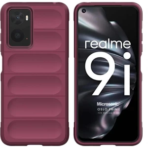Realme 9i 4g Kılıf Oslo Prime Bordo