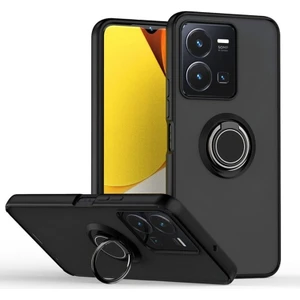 Vivo Y35 Kılıf Montreal Yüzüklü Standlı Arkası Buğulu