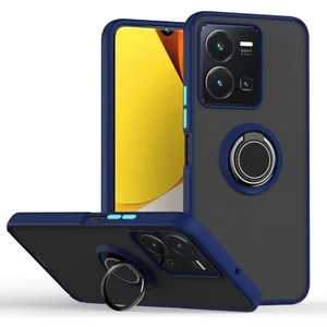 Vivo Y22S Kılıf Montreal Yüzüklü Standlı Arkası Buğulu