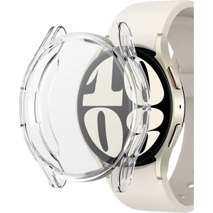 Samsung Galaxy Watch 6 Classic 47MM Kılıf 360 Full Round Soft Silicone Şeffaf