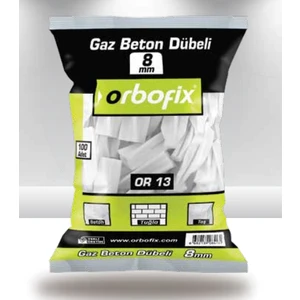 Gaz Beton 8 mm 100'lü