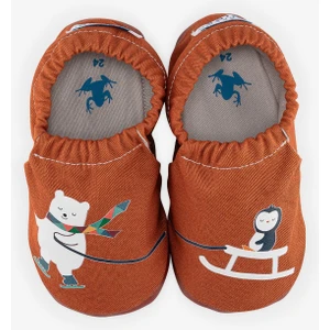 Buddy-Buddy Hyper Kızıl Toprak Kahverengi Barefoot Akıllı Patik