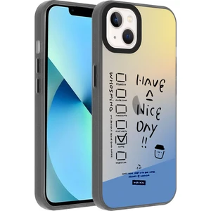 Case 4U Apple iPhone 13 Kılıf Darbe Emici Desenli Tasarım Dragon Sert Kapak Have