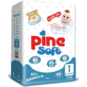 Soft Yenidoğan 2 - 5 kg 40 Adet Bebek Bezi