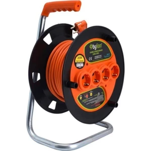 Seyyar Makaralı Uzatma 3*1,5 mm 20 mt Termal Sigortalı