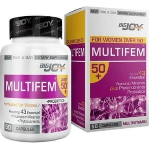 Bigjoy Sports Vitamins Multifem 50+ 50 Kapsül Bıgjoy