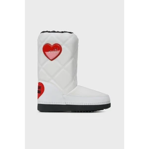Love Moschino Suya Dayanıklı Logolu Büzgülü Kar Botu Bayan Kar Botu JA24172G1HIT710A