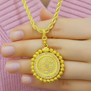Aytek Gold Dorica Toplu Tuğralı Kolye