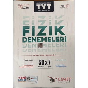 Limit Yayınları TYT 50 Li Fizik Denemeleri