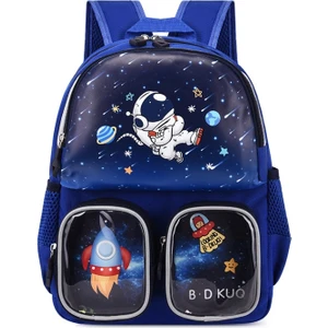 Anaokulu Çocukları Karikatür Sırt Çantası Astronot (Yurt Dışından) (Yurt Dışından)