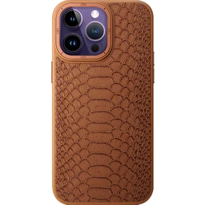 Apple iPhone 14 Pro Uyumlu Spor Deri Seri Arka Koruma Kılıf