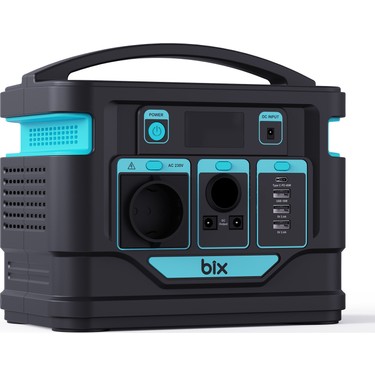 Bix PS80K 80000MAH 296WH 300W AC Priz, 3*Usb-A, 45W Type-C Fiyatı