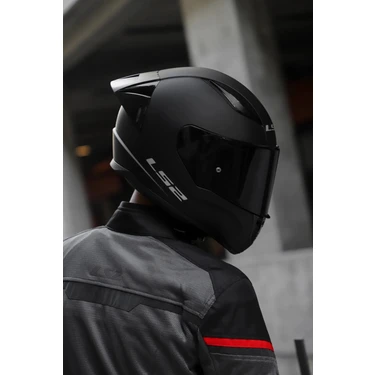 LS2 Rapıd 2 Race Mat Siyah Kask XS Beden Hafif Polikarbon Malzeme ile