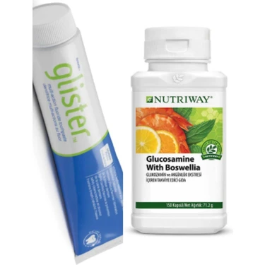 Glister Amway Glıster Amway Gilister & Nutriway Glucosamine Wit