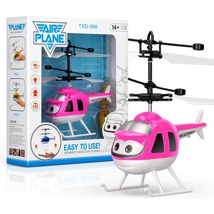 Elektrikli Oyuncak Helikopter - Kırmızı (Yurt Dışından)