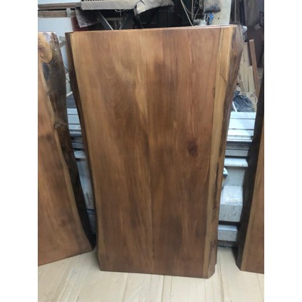 Ceviz Rengi Kütük Yemek Odası Salon Yemek Masası 85X180.CM fırsatları