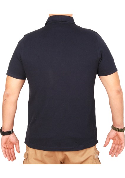 Yds Professional Polo T-Shirt -Lacivert (Profesyonel Kisa Kollu Polo T-Shirt)