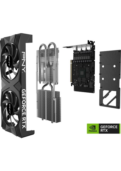 GeForce RTX™ 4060 Ti 8GB VERTO™ Çift Fan DLSS 3 VCG4060T8DFXPB1 Ekran Kartı 