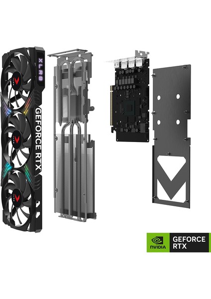 GeForce RTX™ 4060 Ti 8GB XLR8 Oyun VERTO™ EPIC-X RGB Üçlü Fan DLSS 3 VCG4060T8TFXXPB1 Ekran Kartı 