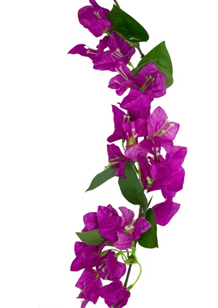Yapay Begonvil Dalı 80 cm Mor
