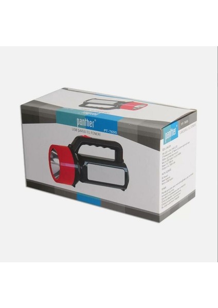 PT-7695 USB Şajlı El Feneri