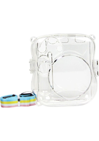 Fujifilm Instax Mini 90 Anında Fotoğraf Makinesi Için Kristal Şeffaf Koruyucu Kılıf Çanta (Yurt Dışından)