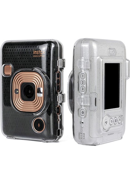 Fujifilm Instax Mini Liplay Anında Fotoğraf Makinesi Için Kristal Şeffaf Koruyucu Kılıf Çanta (Yurt Dışından) fiyatları