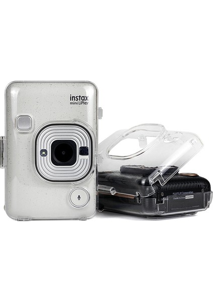 Fujifilm Instax Mini Liplay Anında Fotoğraf Makinesi Için Kristal Şeffaf Koruyucu Kılıf Çanta (Yurt Dışından) fırsatları