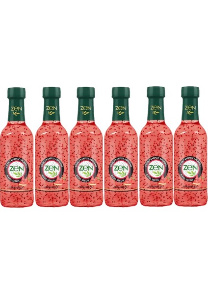 Basil Seeds Çilek/karpuz Aromalı 330 ml x 6 Adet