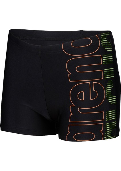 Graphic Erkek Çocuk Mayosu (Siyah)