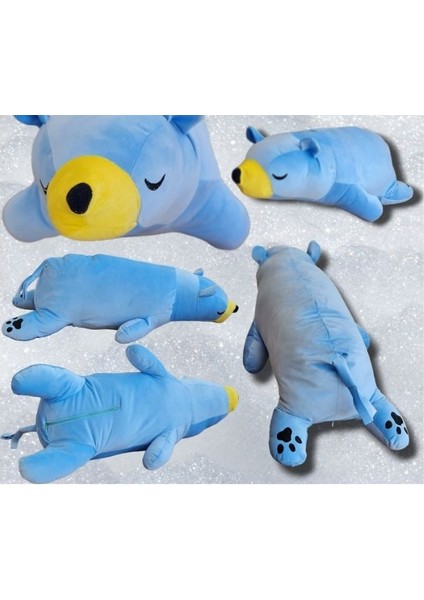 Uyku Arkadaşım,taytüyü Kumaş, Boncuk Elaf Dolgulu Sevimli Uyku Arkadaşım Ayıcıkbombo