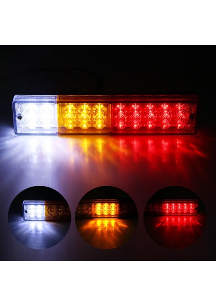 2 Adet 12v 20led Römork Park Lambaları Su Geçirmez Yüksek Parlaklık (Yurt Dışından) fiyatları