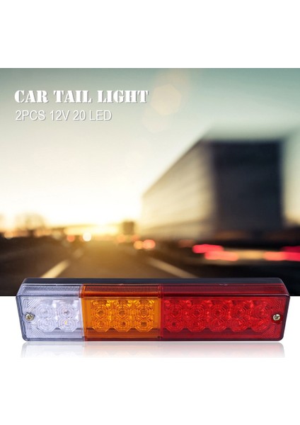 2 Adet 12v 20led Römork Park Lambaları Su Geçirmez Yüksek Parlaklık (Yurt Dışından) modelleri