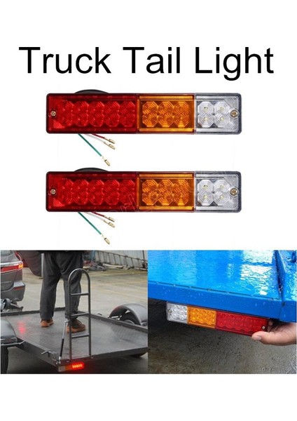 2 Adet 12v 20led Römork Park Lambaları Su Geçirmez Yüksek Parlaklık (Yurt Dışından) fırsatları